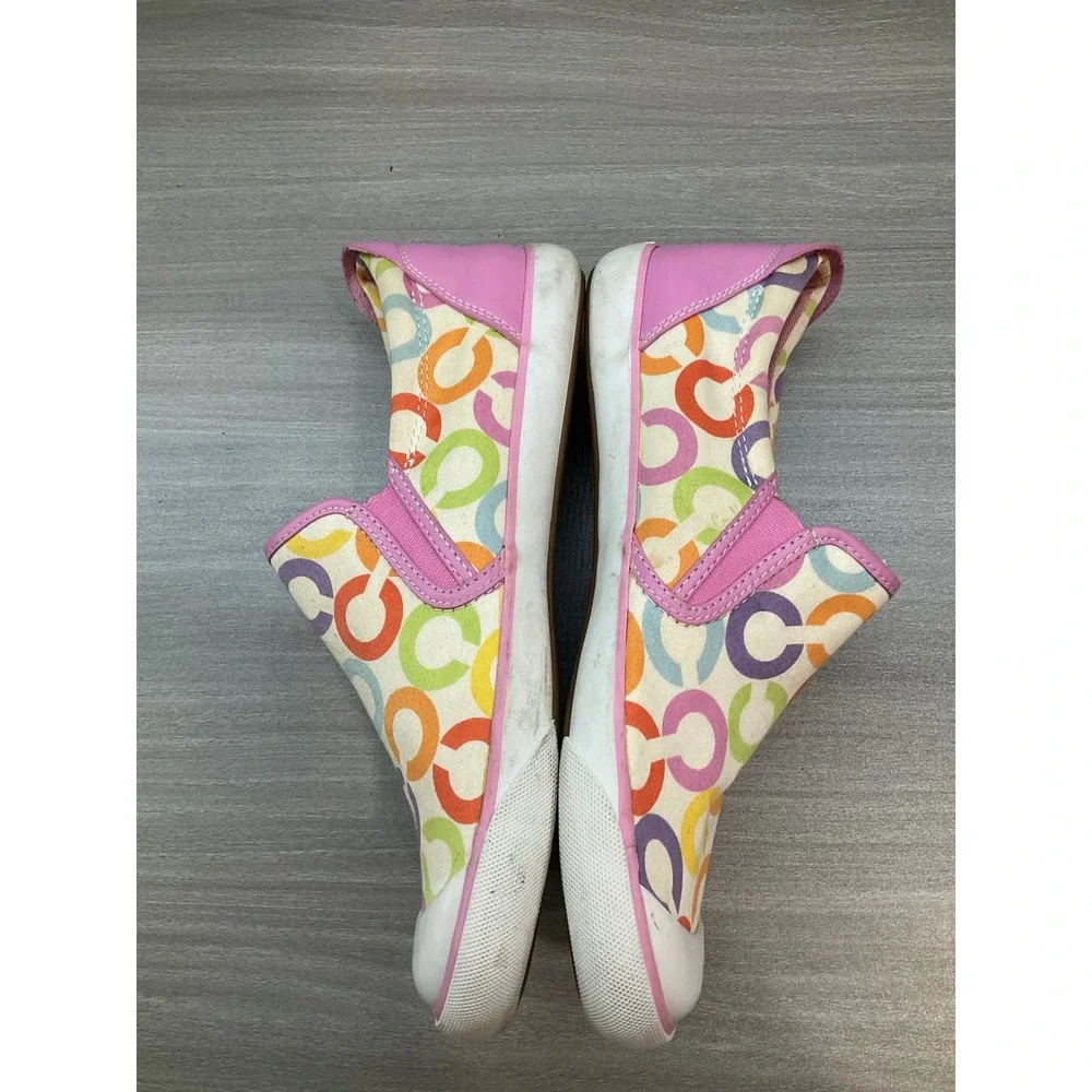 COACH BEALE MULTICOLOR C LOGO MONOGRAM SLIP ON SNEAKER